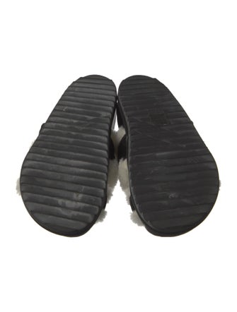 Alexander McQueen Leather Slides