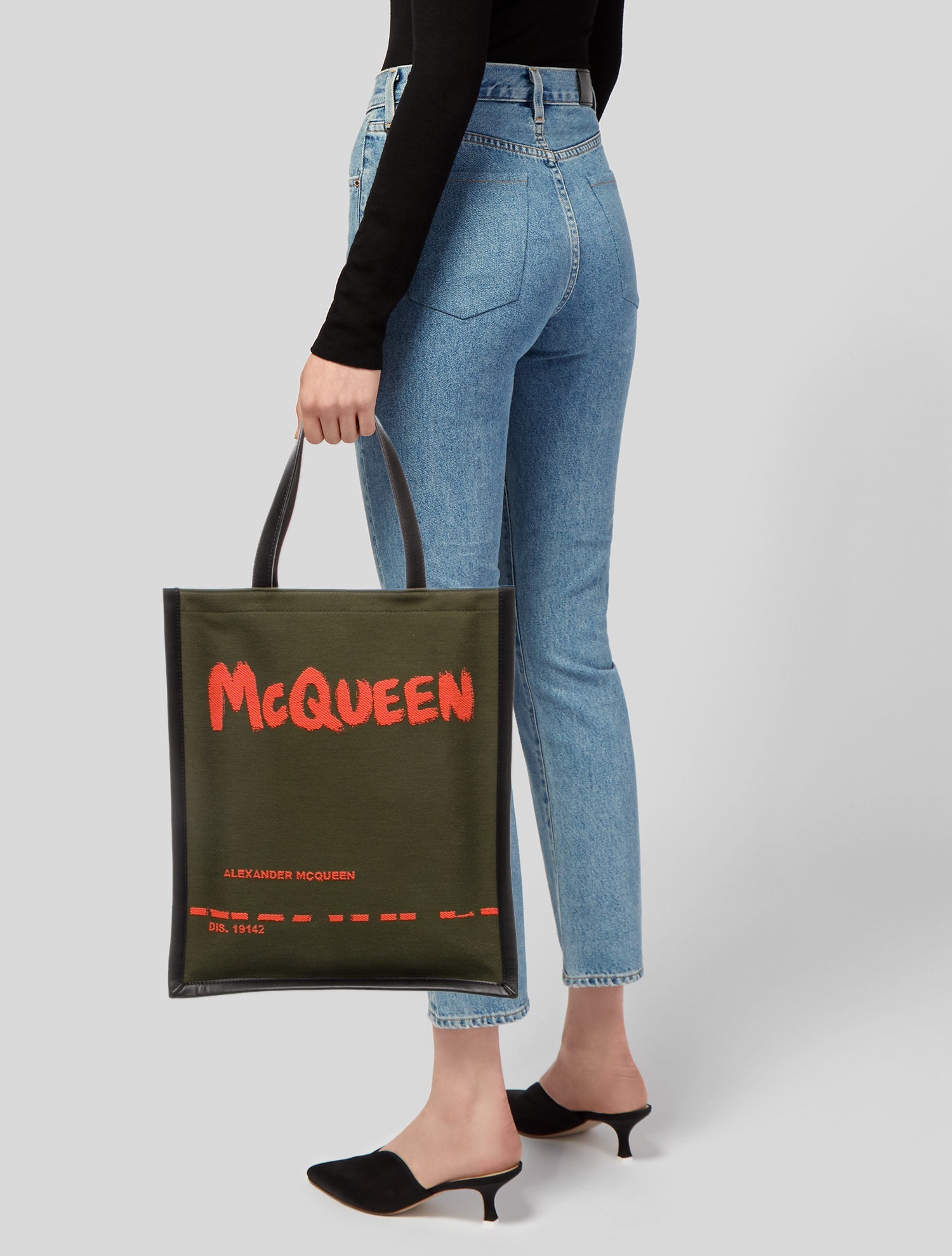 Alexander McQueen Canvas Tote