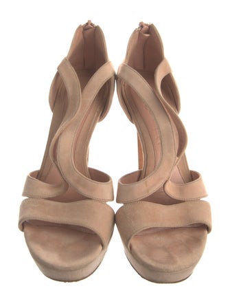 Alexander McQueen Leather T-Strap Pumps