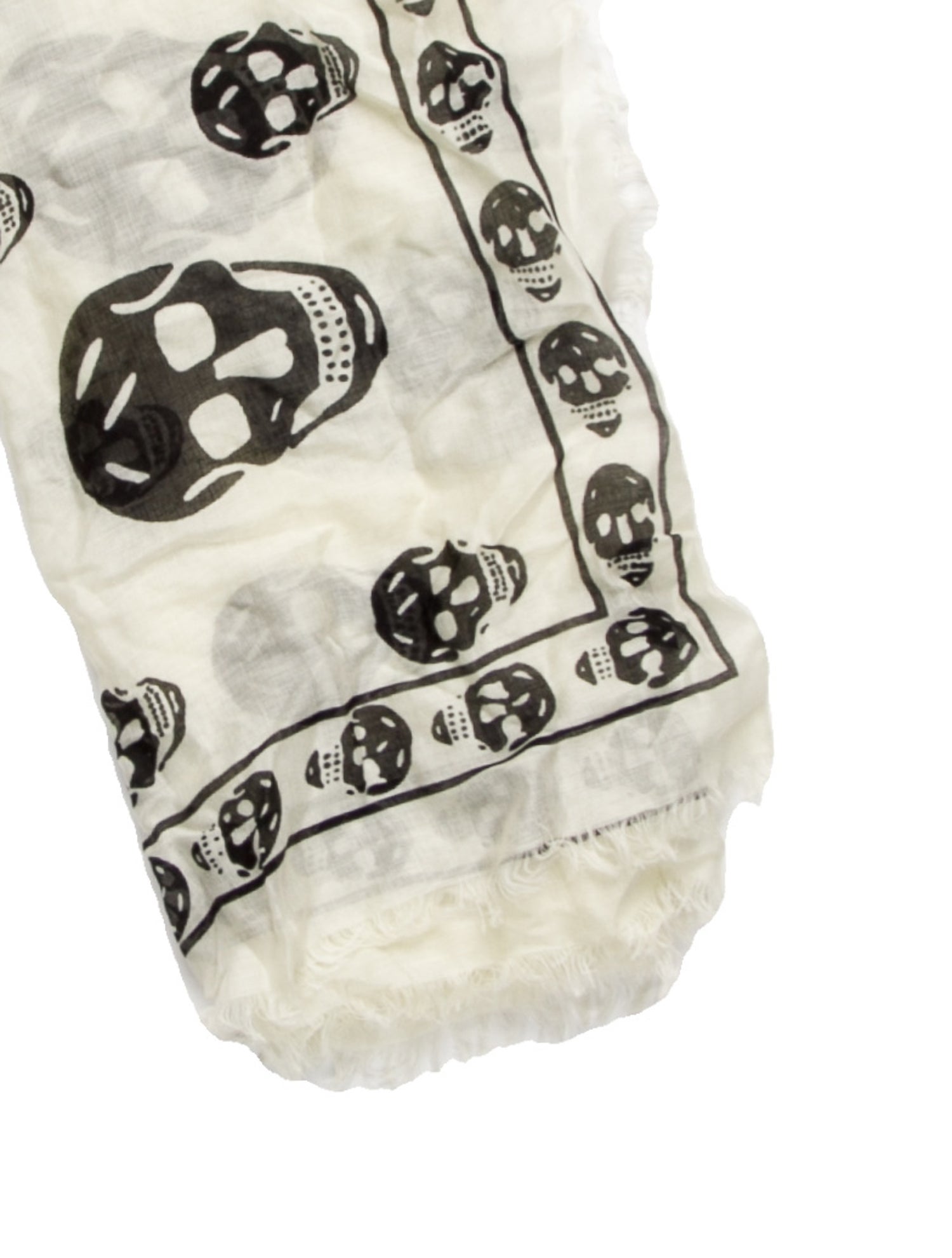 Alexander McQueen Silk Skull Scarf