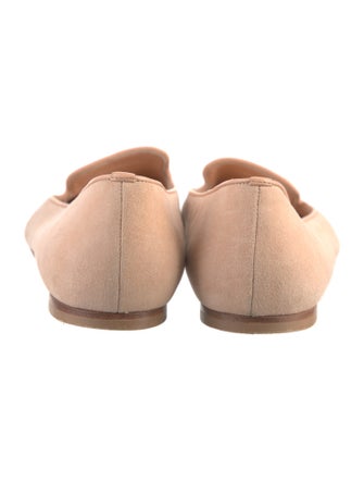 Alexander McQueen Skull Suede Loafers