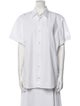Alexander McQueen Short Sleeve Button-Up Top