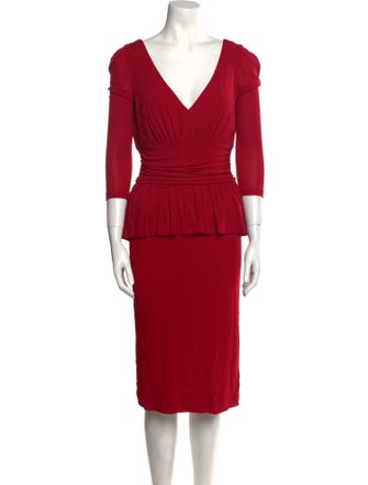 Alexander McQueen 2012 Knee-Length Dress