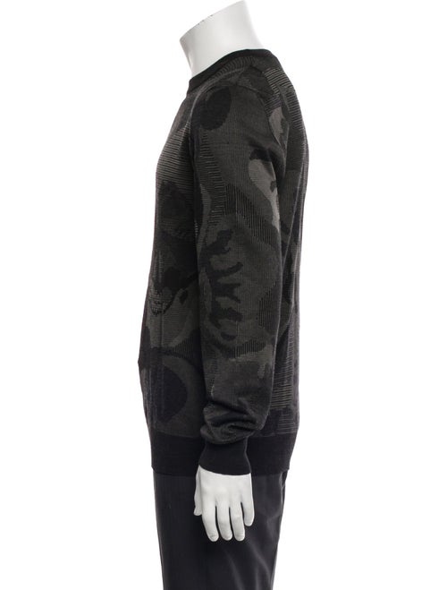 Alexander McQueen Wool Printed Pullover