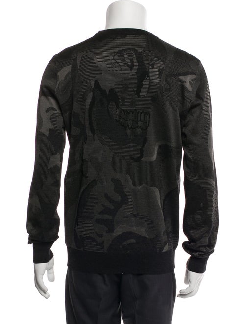 Alexander McQueen Wool Printed Pullover