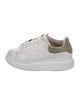 Alexander McQueen Leather Low Top Sneakers
