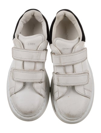 Alexander McQueen Leather Low Top Sneakers