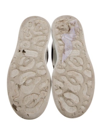 Alexander McQueen Leather Low Top Sneakers
