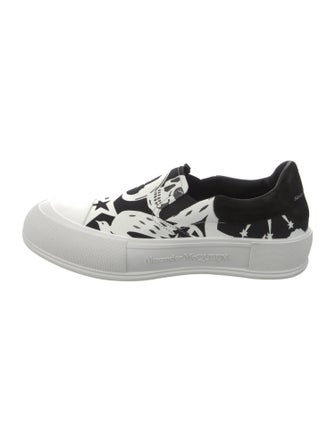 Alexander McQueen Canvas Printed Sneakers