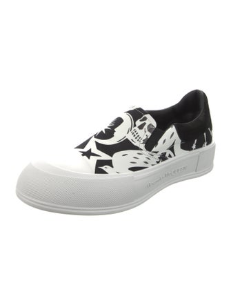 Alexander McQueen Canvas Printed Sneakers