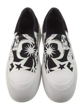Alexander McQueen Canvas Printed Sneakers