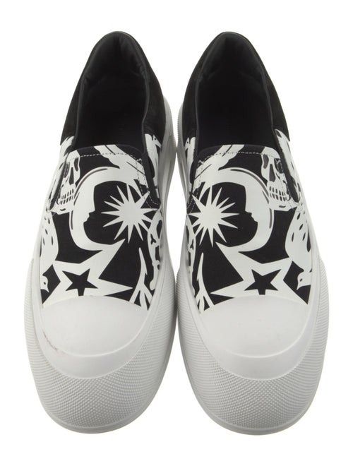 Alexander McQueen Canvas Printed Sneakers