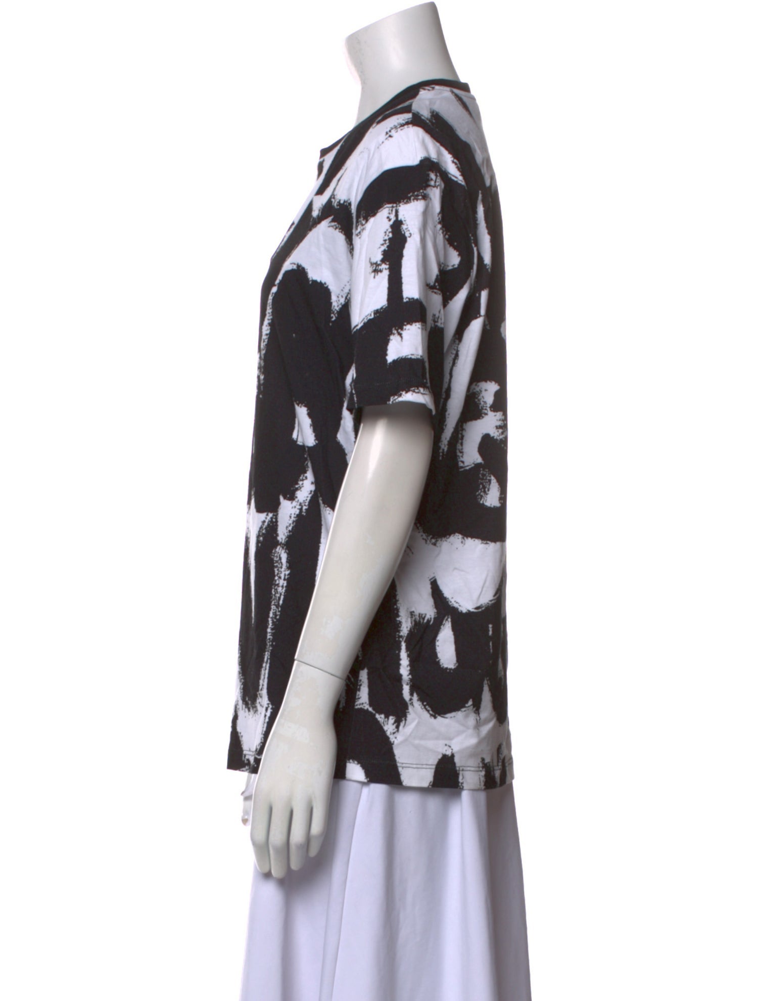 Alexander McQueen Printed Crew Neck T-Shirt w/ Tags