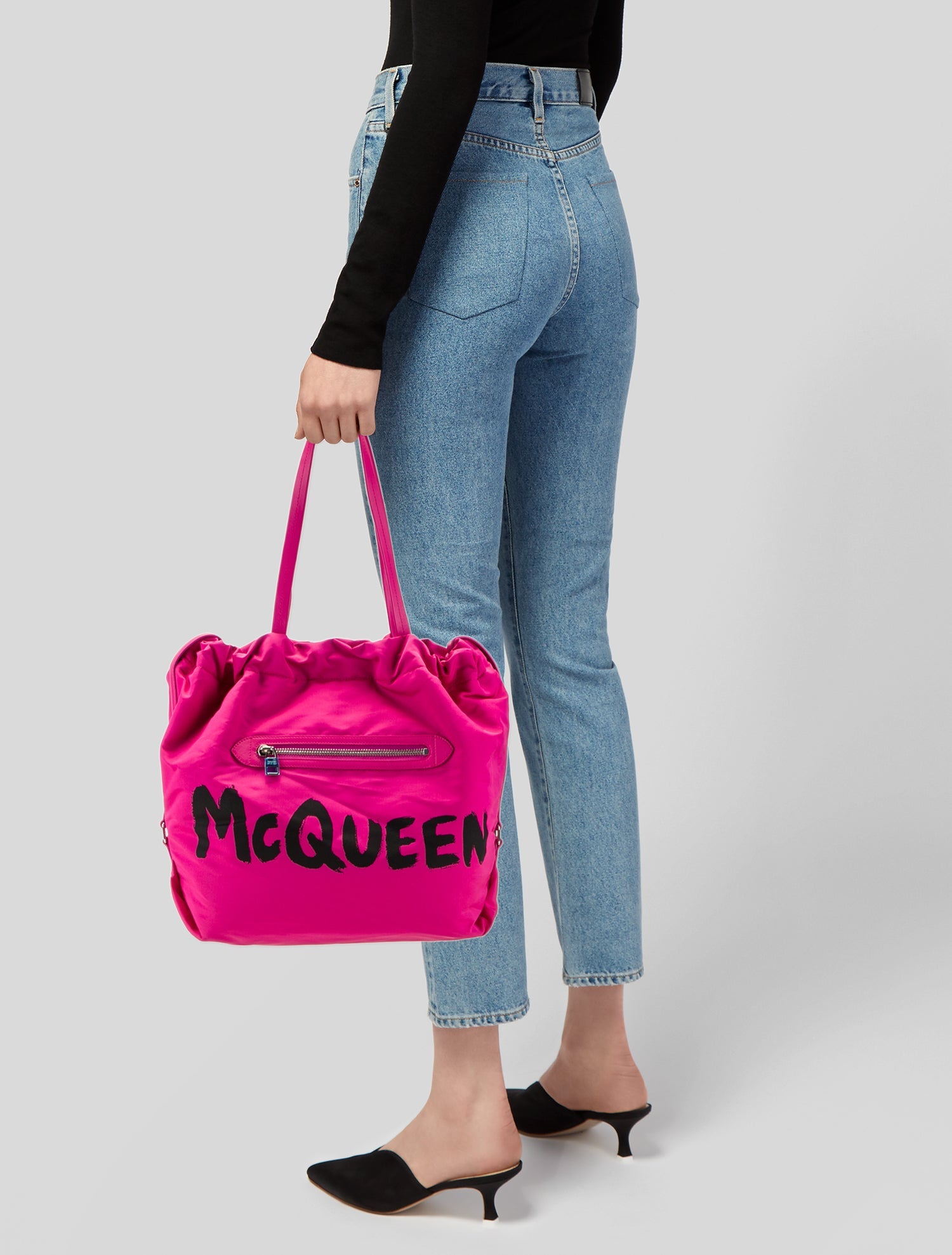 Alexander McQueen Nylon Tote