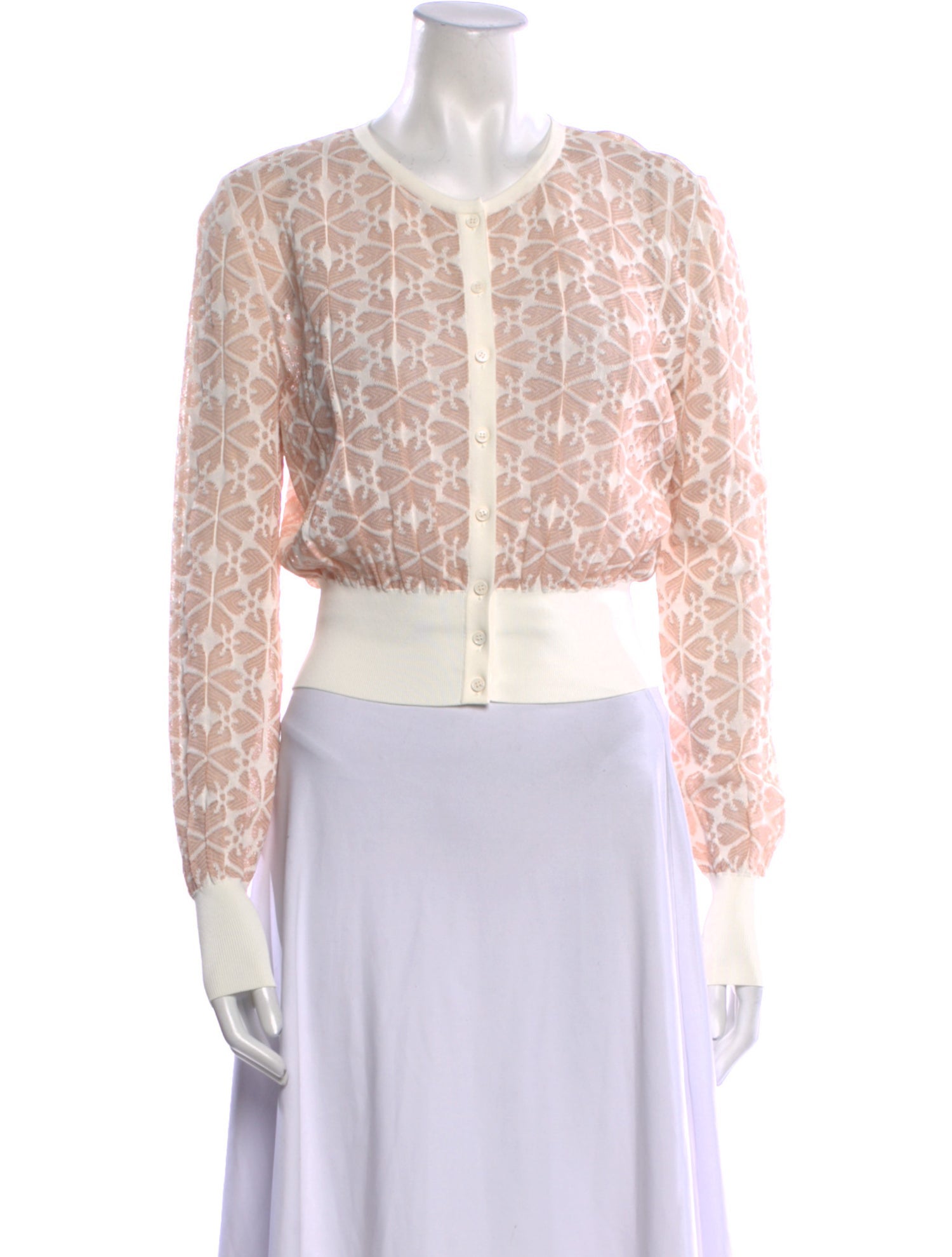 Alexander McQueen Animal Print Crew Neck Sweater w/ Tags