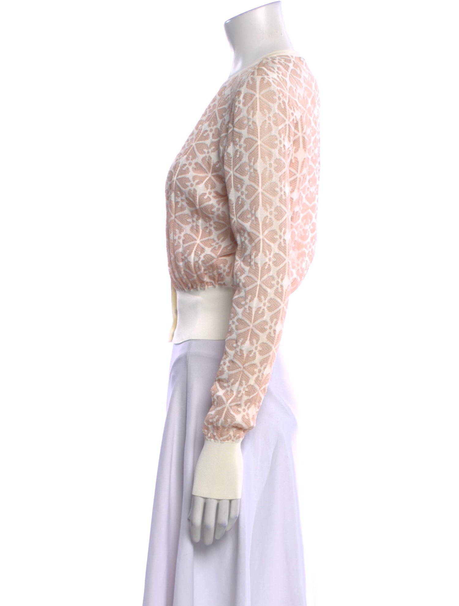 Alexander McQueen Animal Print Crew Neck Sweater w/ Tags