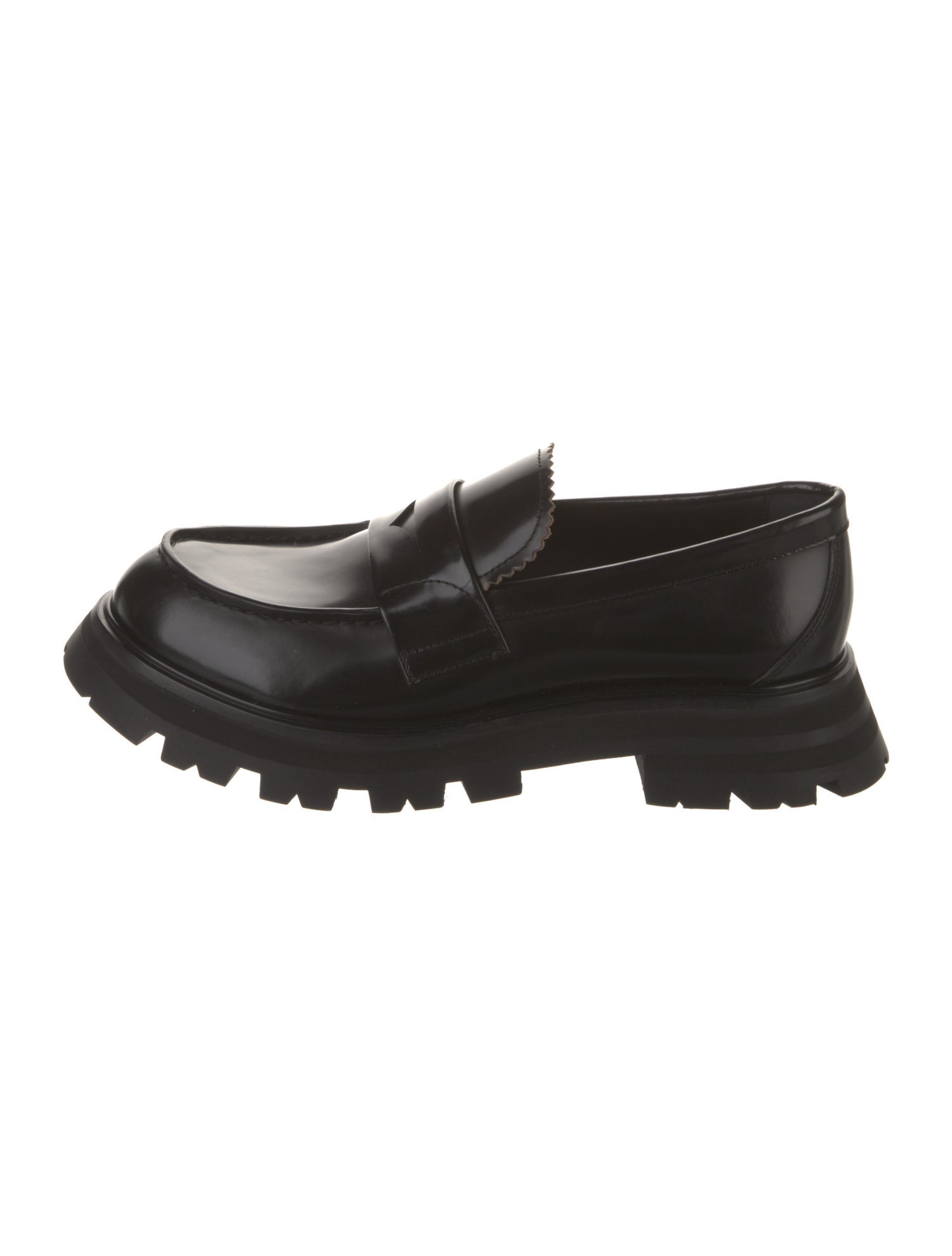 Alexander McQueen Leather Loafers