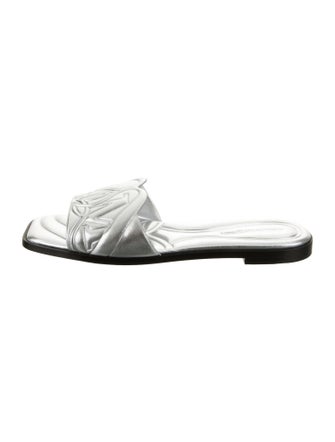 Alexander McQueen Leather Slides