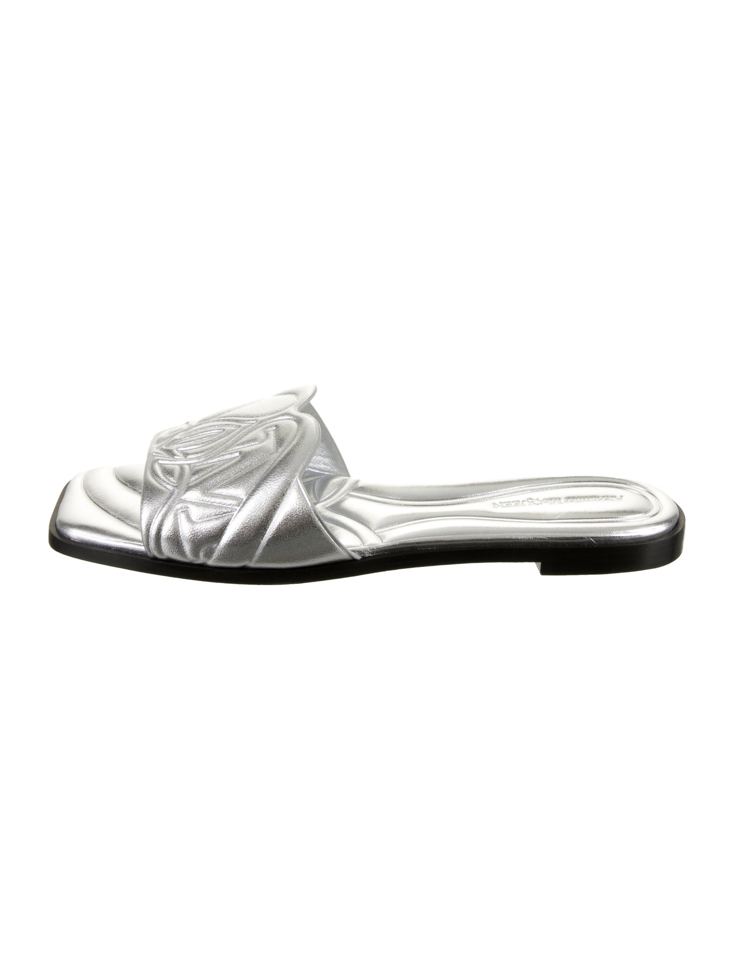 Alexander McQueen Leather Slides