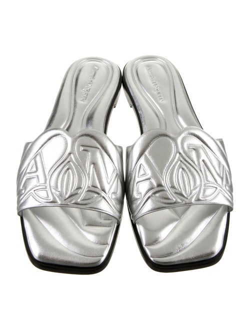 Alexander McQueen Leather Slides