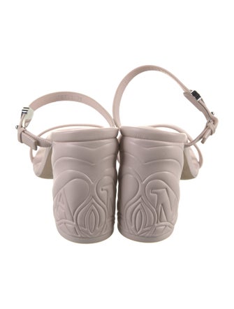 Alexander McQueen Leather Slides