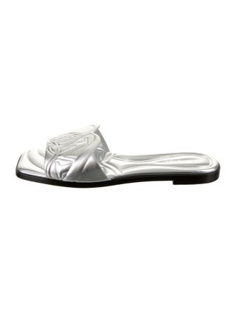 Alexander McQueen Leather Slides