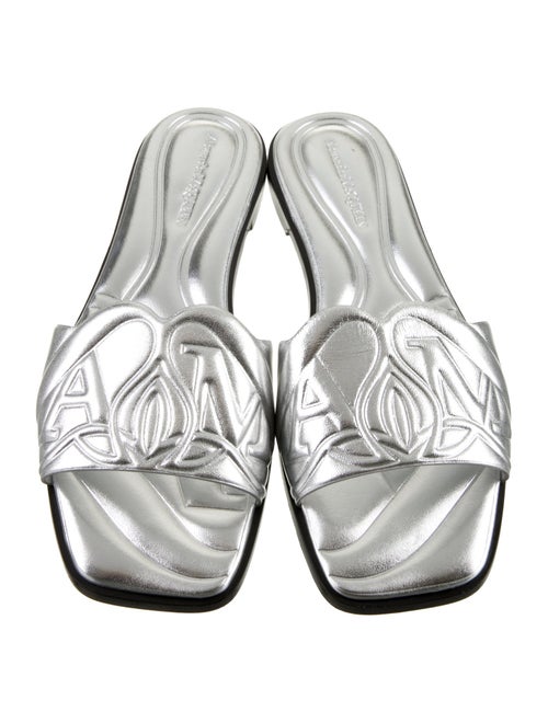 Alexander McQueen Leather Slides