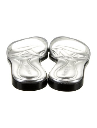 Alexander McQueen Leather Slides