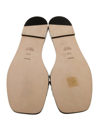 Alexander McQueen Leather Slides