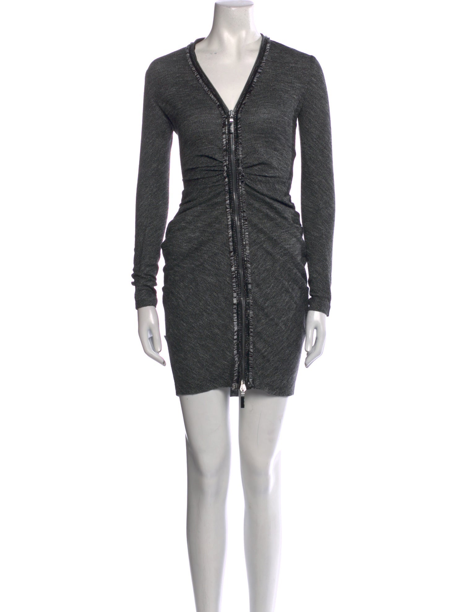 Alexander McQueen Wool Mini Dress