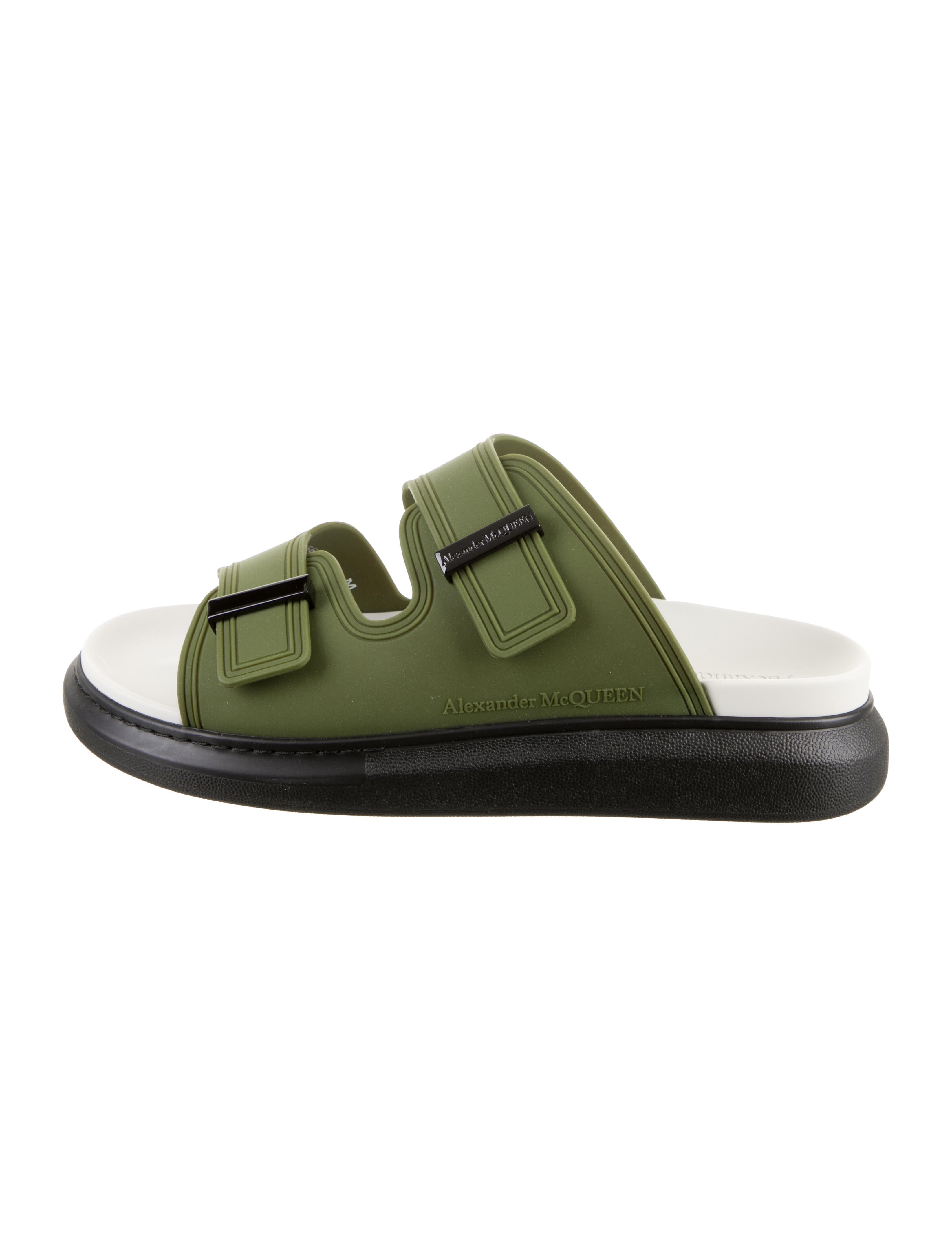 Alexander McQueen Rubber Slides w/ Tags