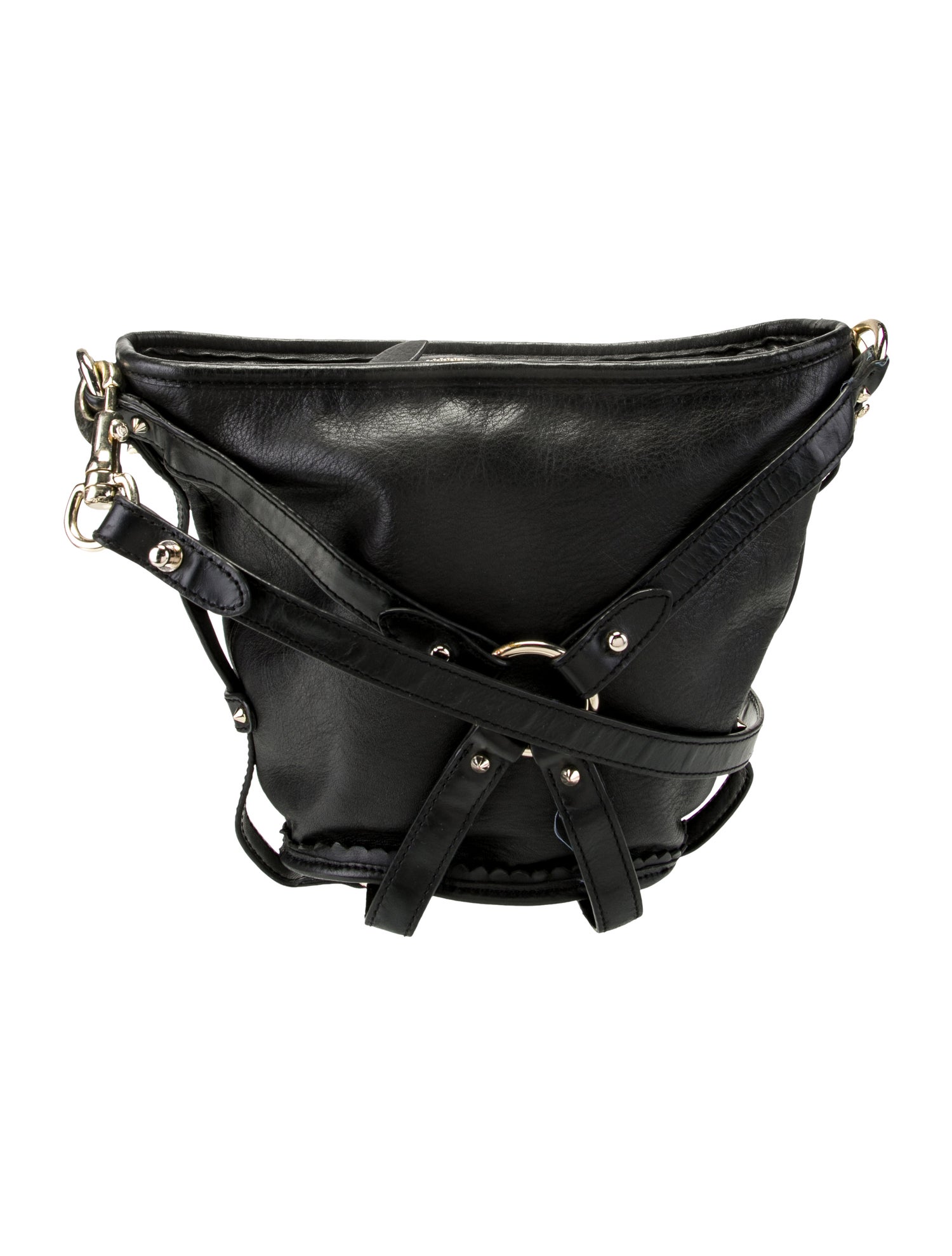 McQ Alexander McQueen Leather Messenger Bag