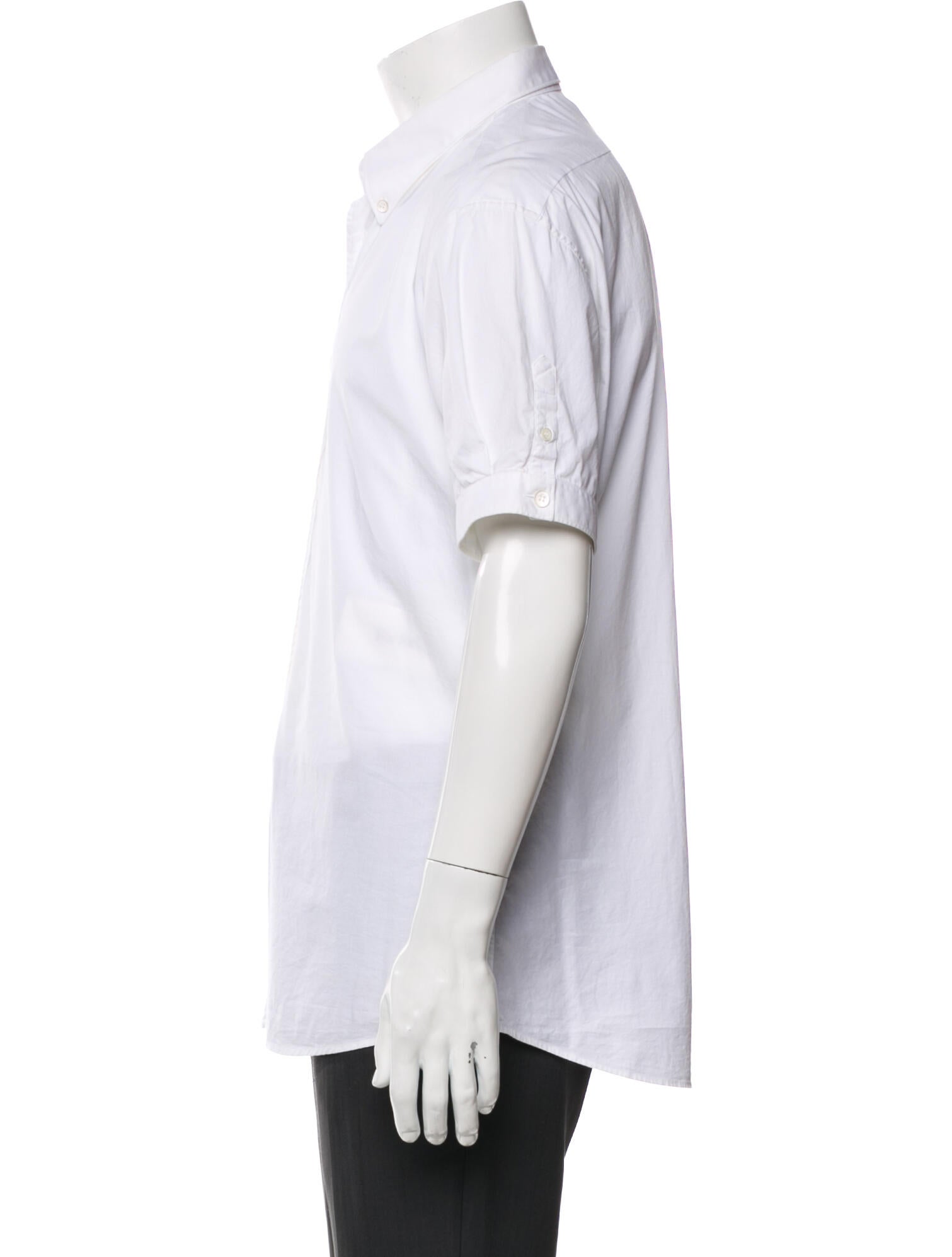 Alexander McQueen Short Sleeve Dress Shirt