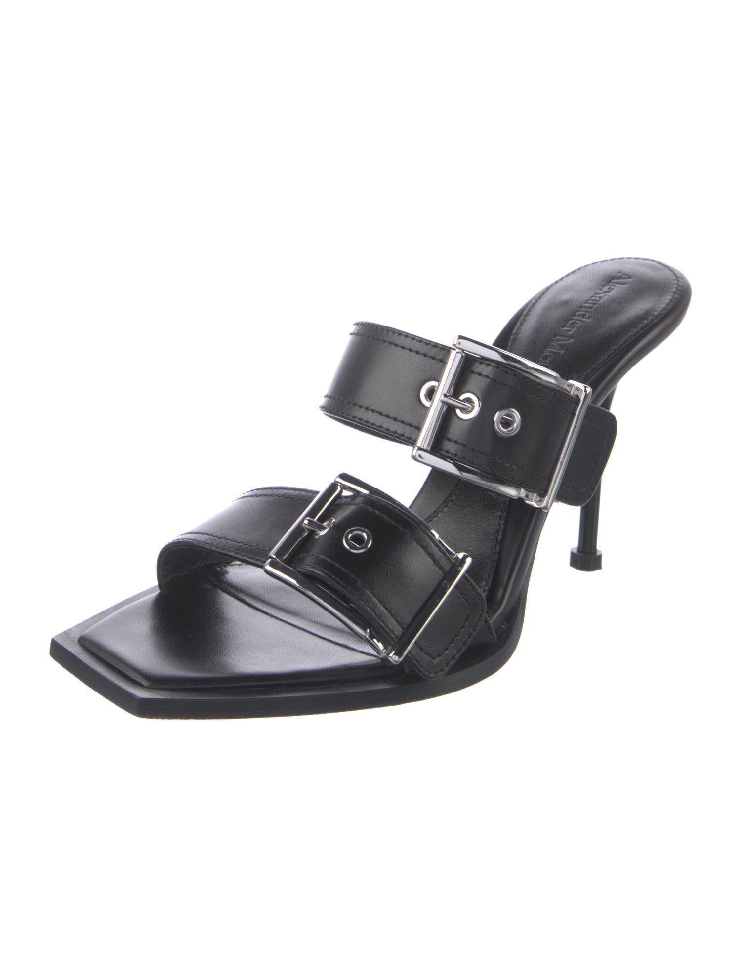 Alexander McQueen Leather Mules
