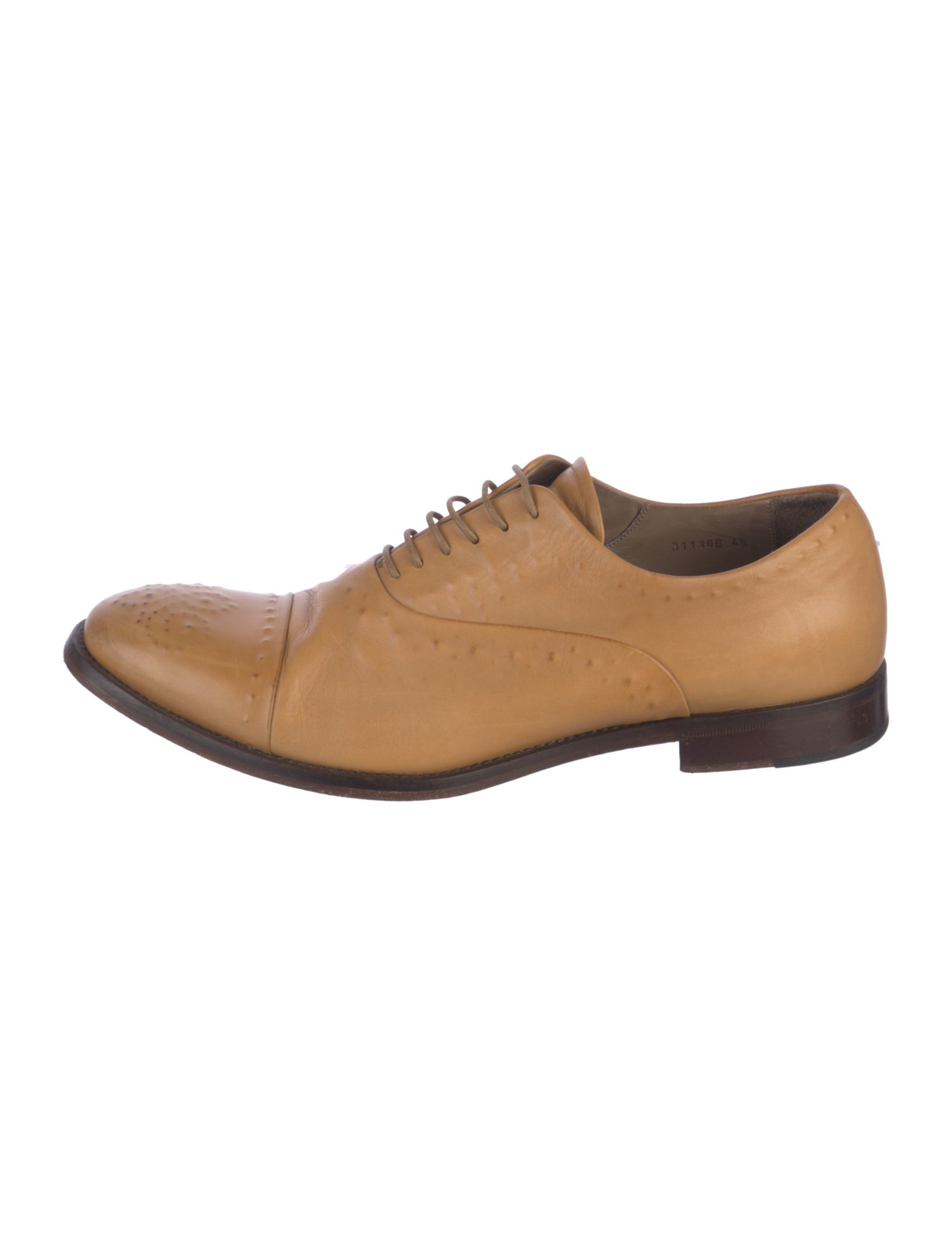 Alexander McQueen Leather Oxfords