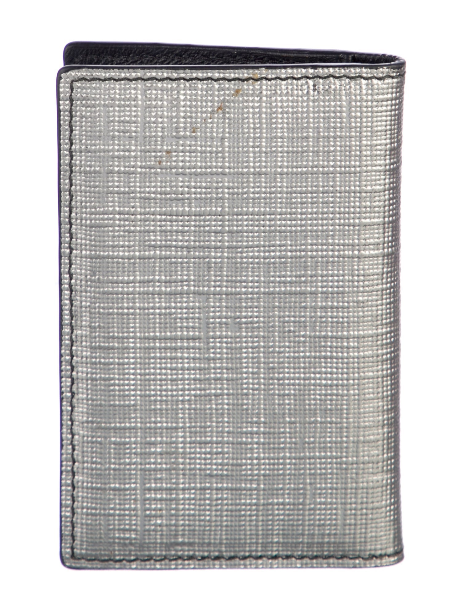 Alexander McQueen Skull Saffiano Leather Wallet