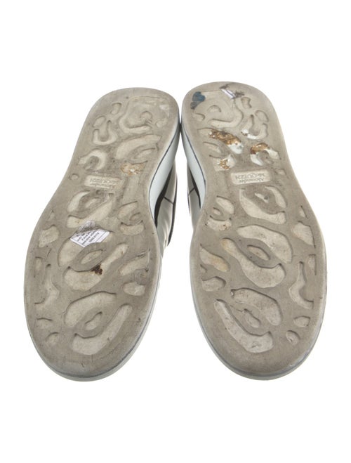 Alexander McQueen Leather Printed Sneakers