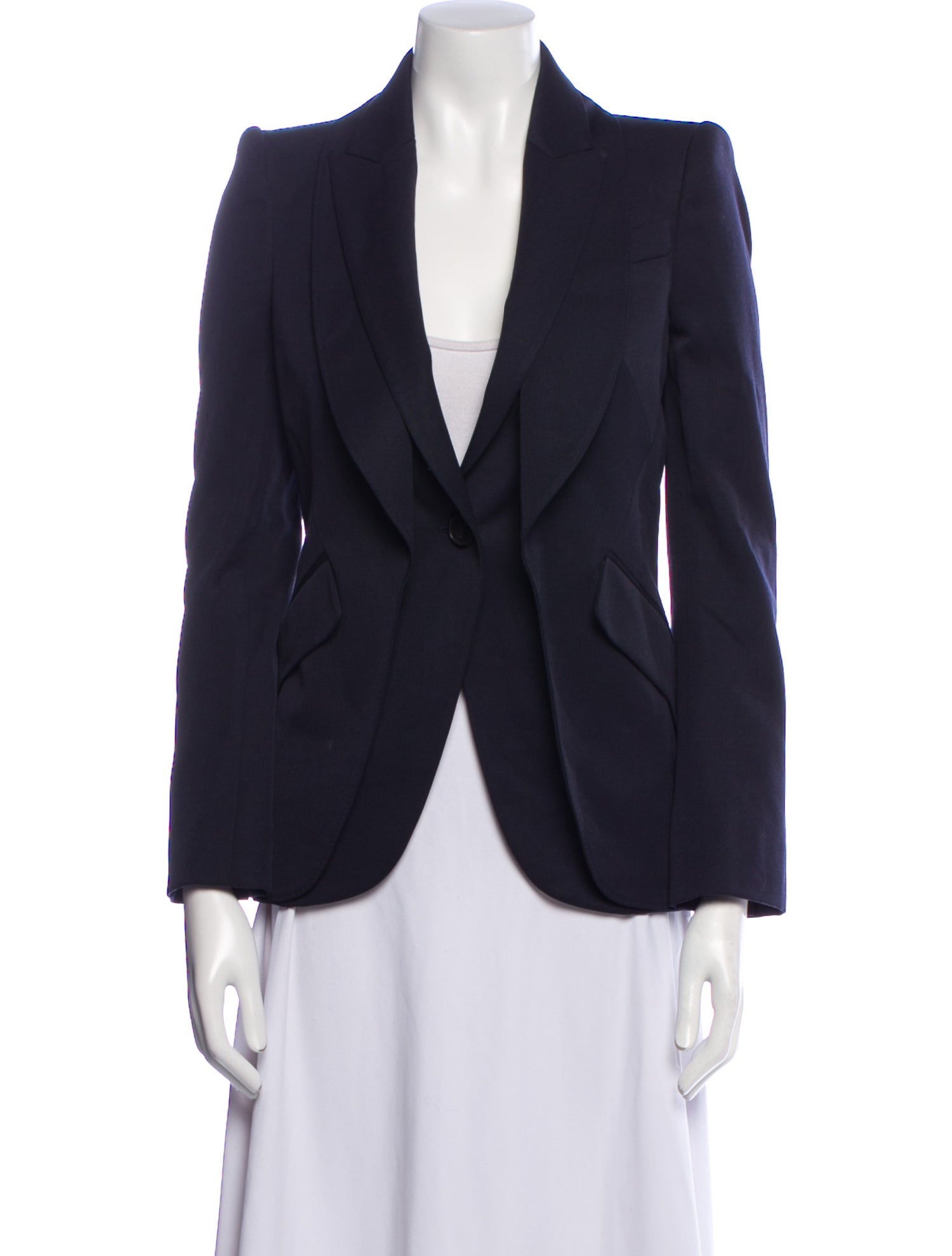 Alexander McQueen Virgin Wool Blazer