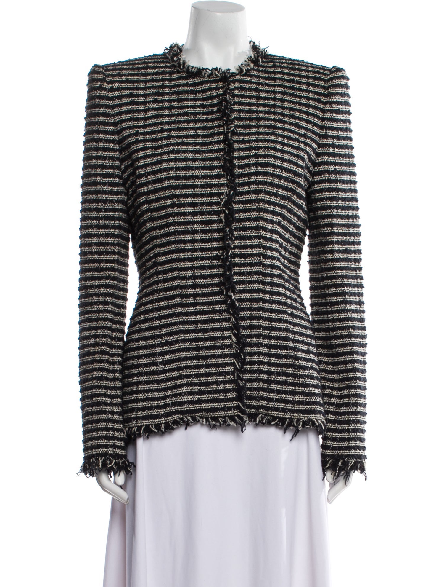 Alexander McQueen Striped Evening Jacket