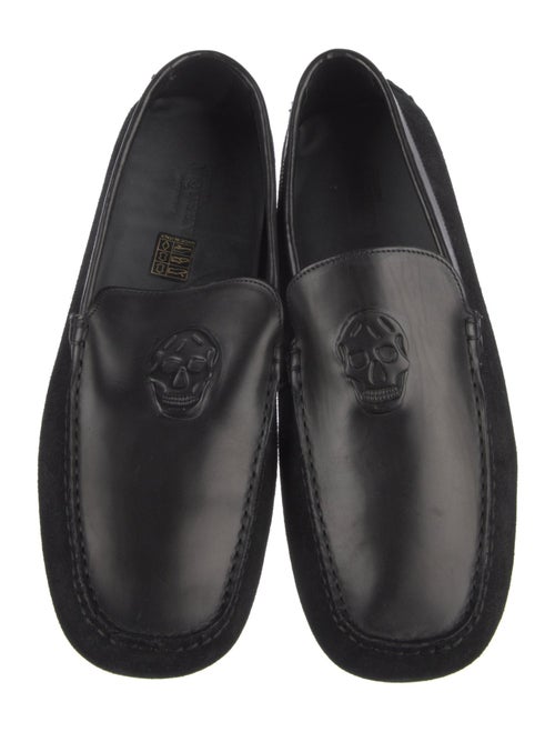 Alexander McQueen Suede Studded Accents Drivers