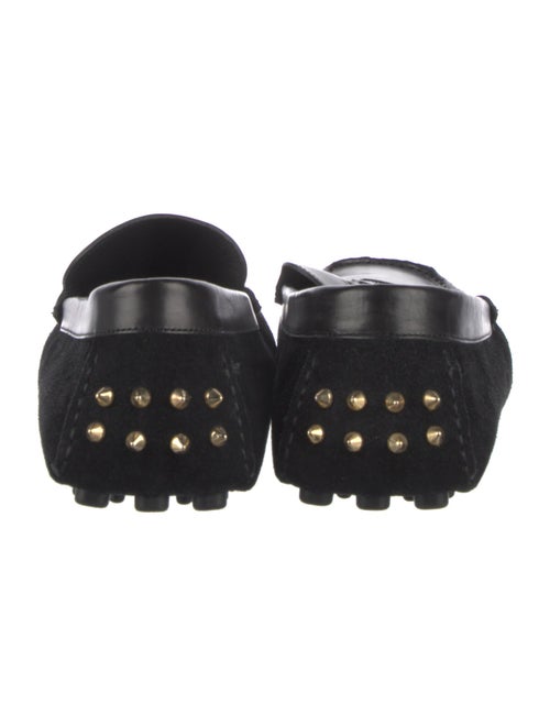 Alexander McQueen Suede Studded Accents Drivers