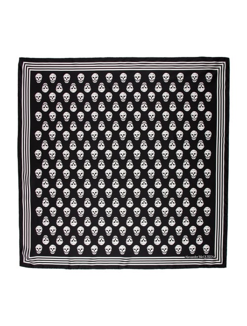 Alexander McQueen Silk Printed Scarf