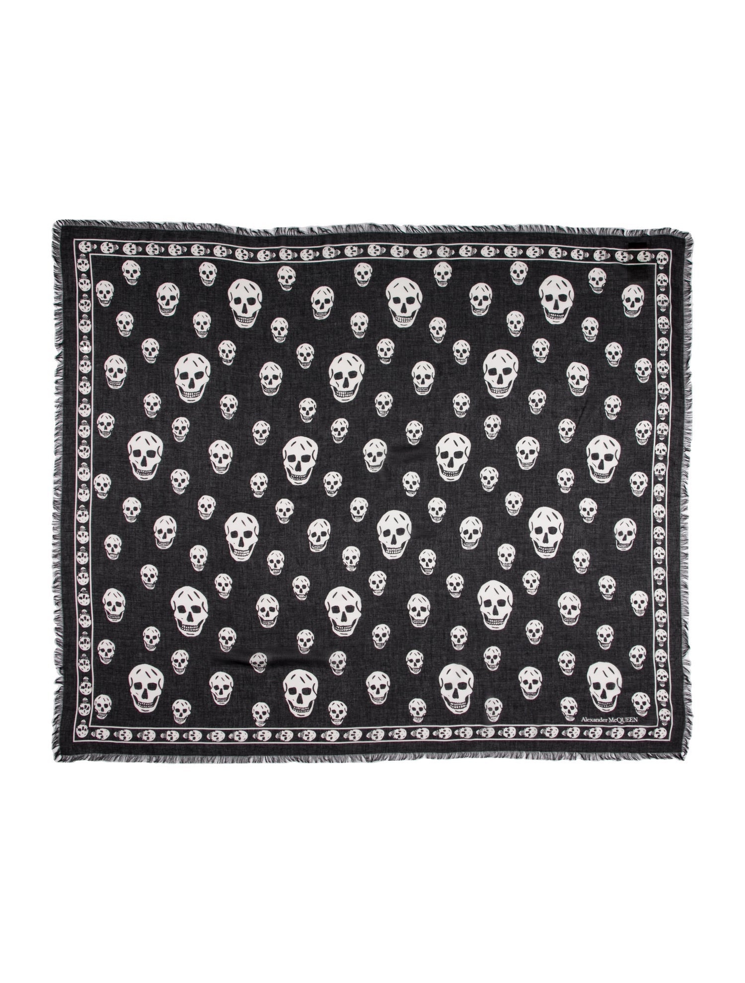 Alexander McQueen Printed Scarf