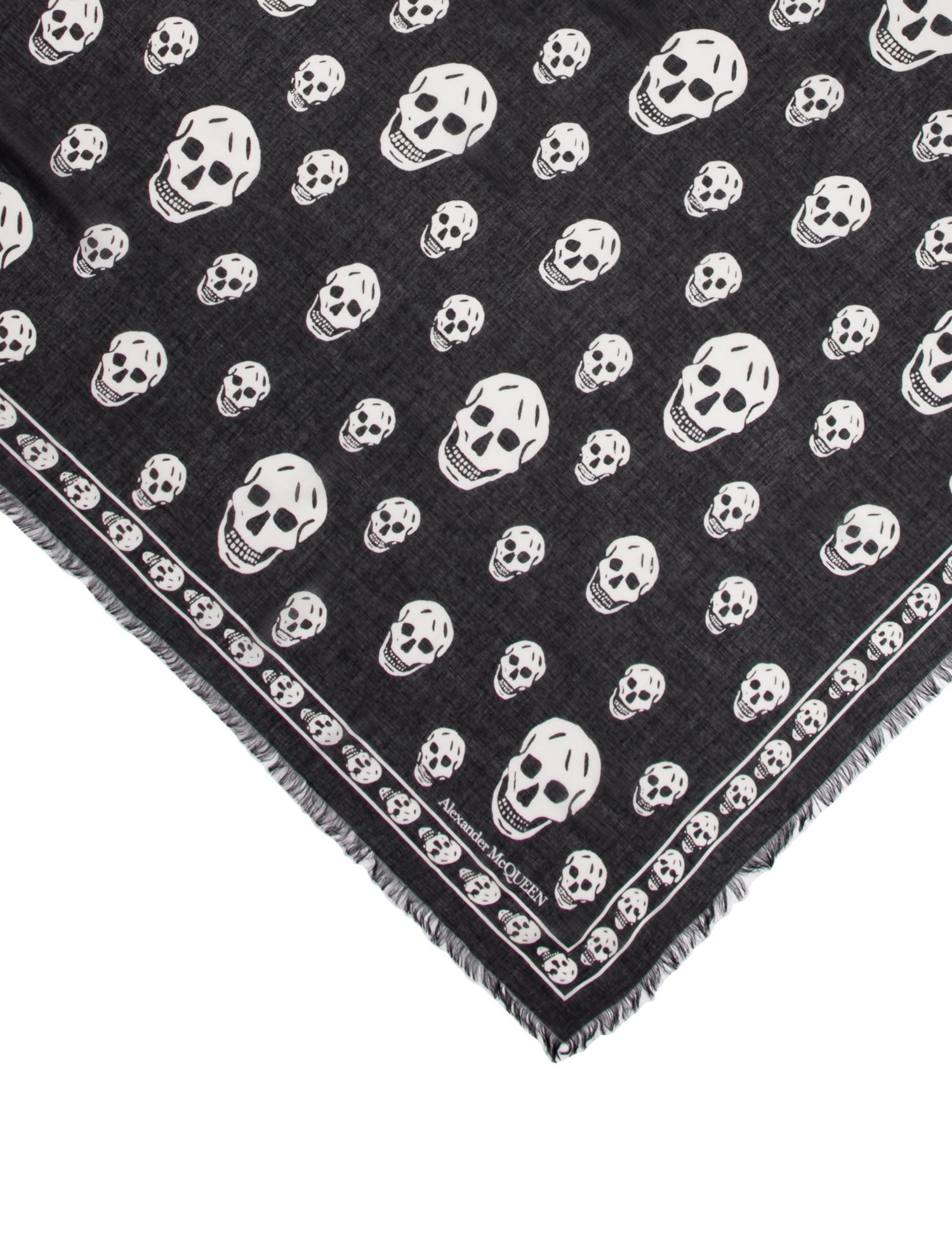 Alexander McQueen Printed Scarf