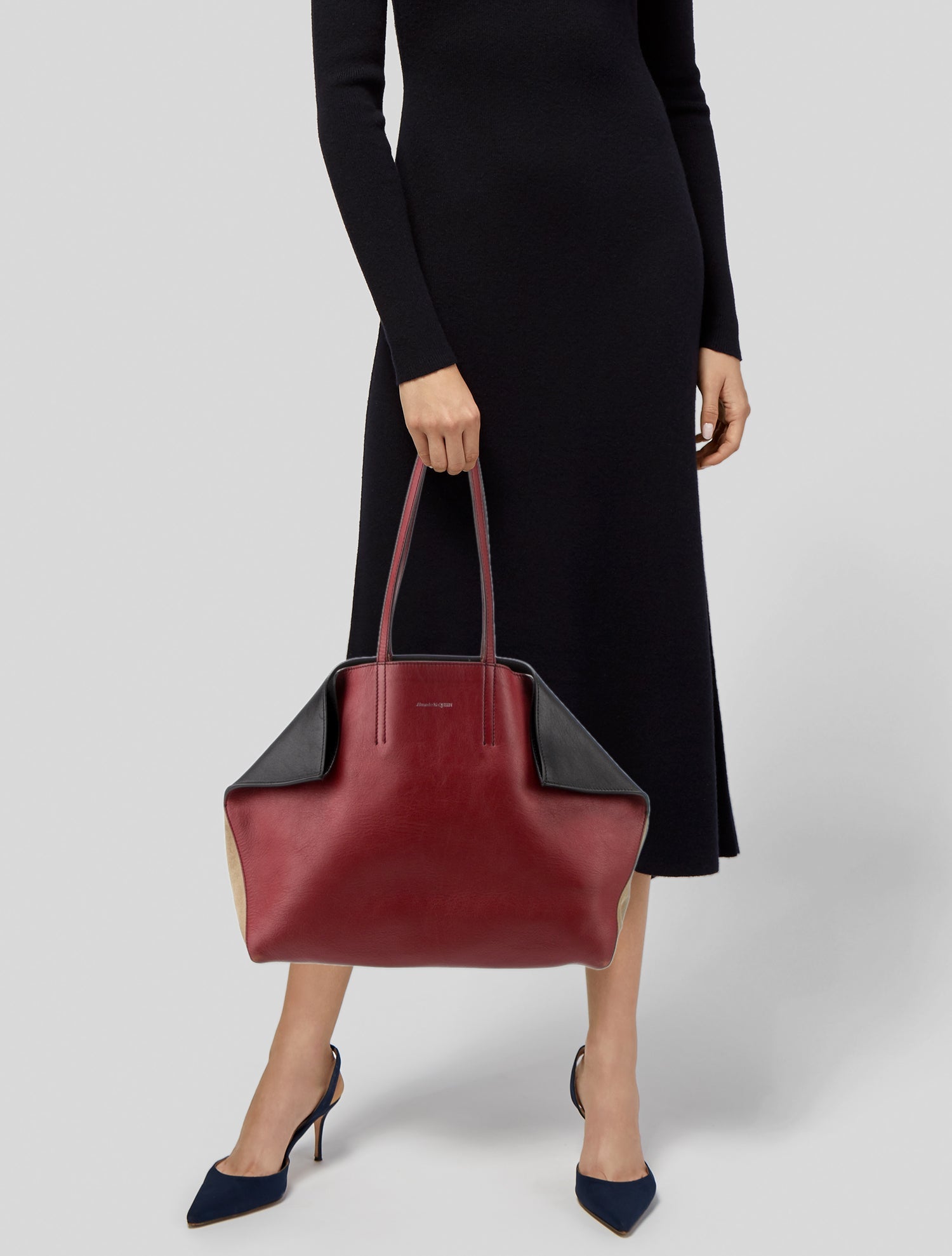 Alexander McQueen Leather Tote Large