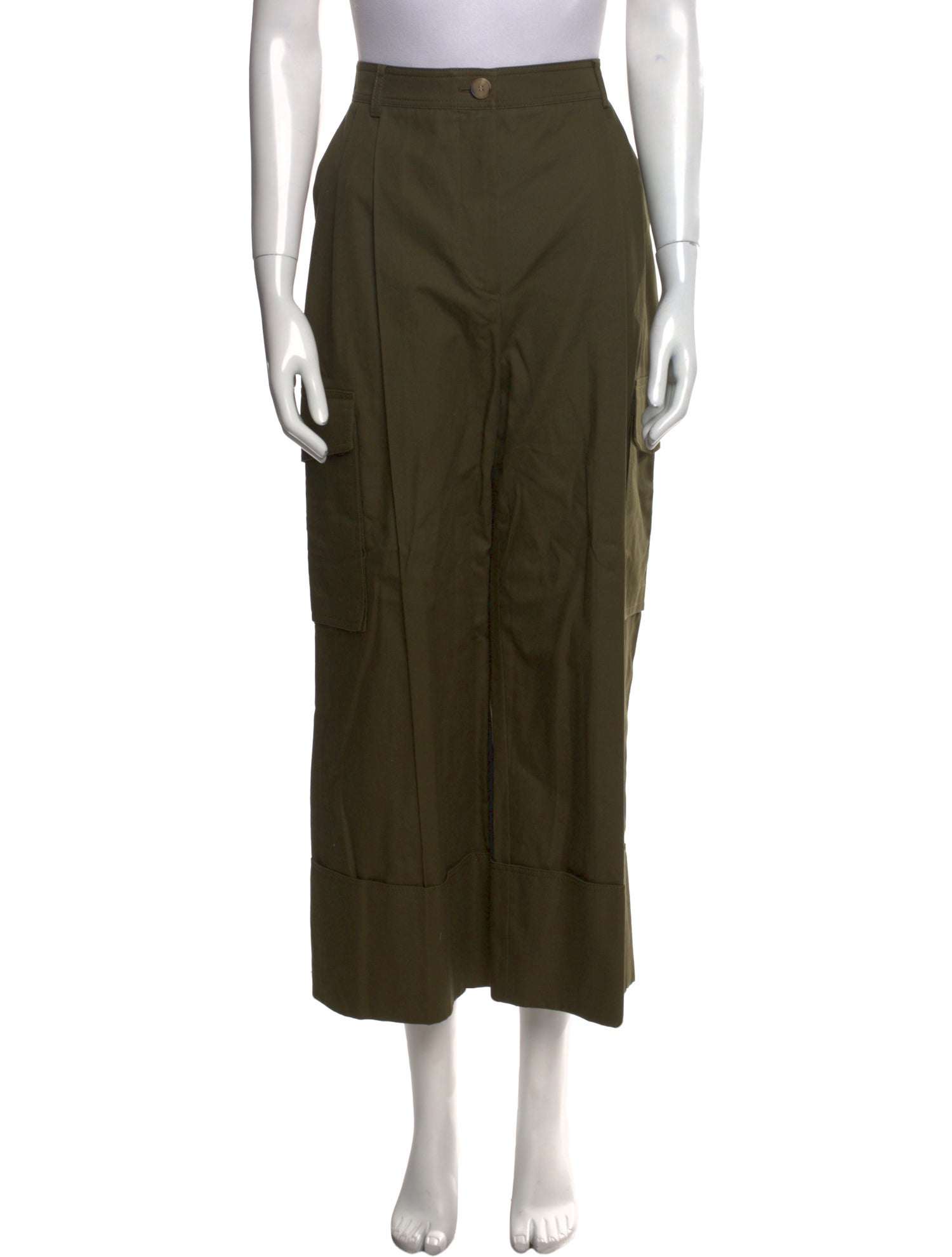 Alexander McQueen Wide Leg Pants