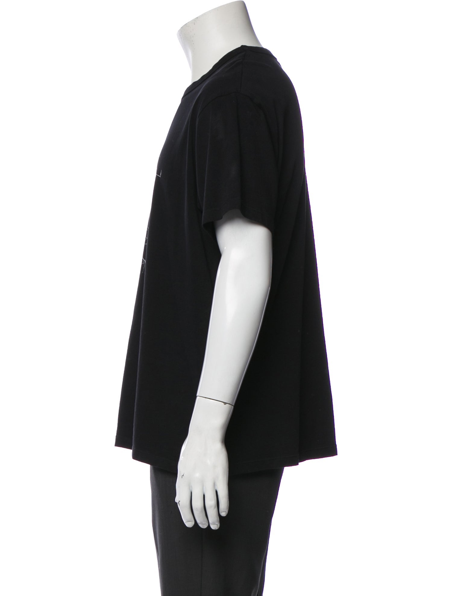 Alexander McQueen Graphic Print Crew Neck T-Shirt