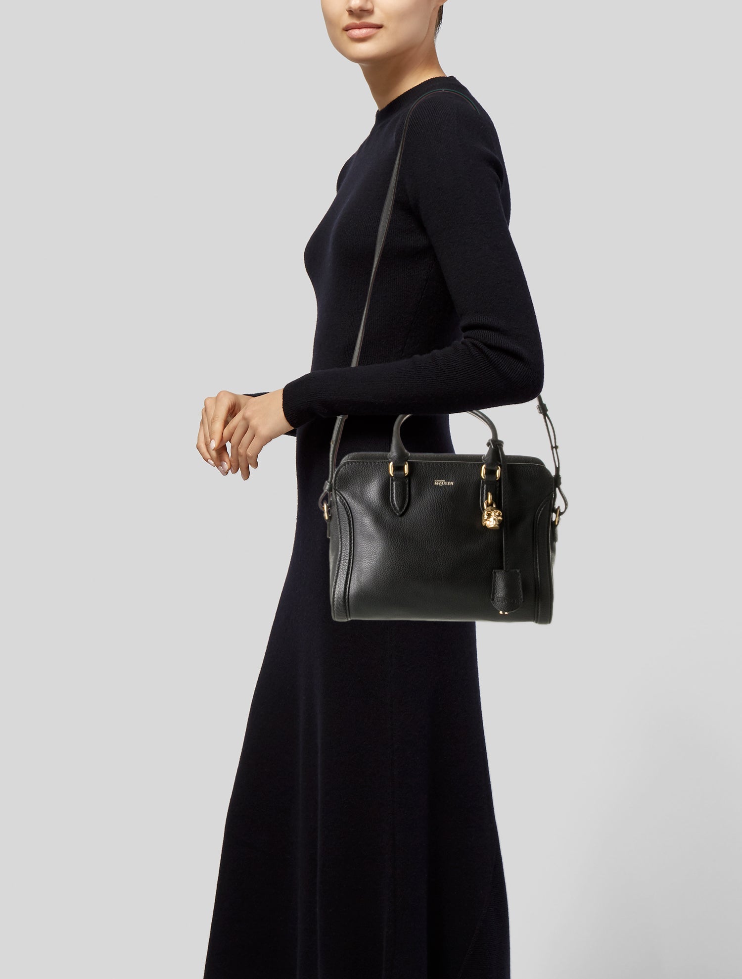 Alexander McQueen Skull Top Handle Bag