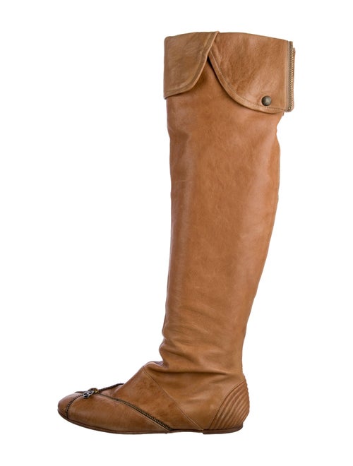 Alexander McQueen Leather Boots