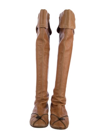 Alexander McQueen Leather Boots